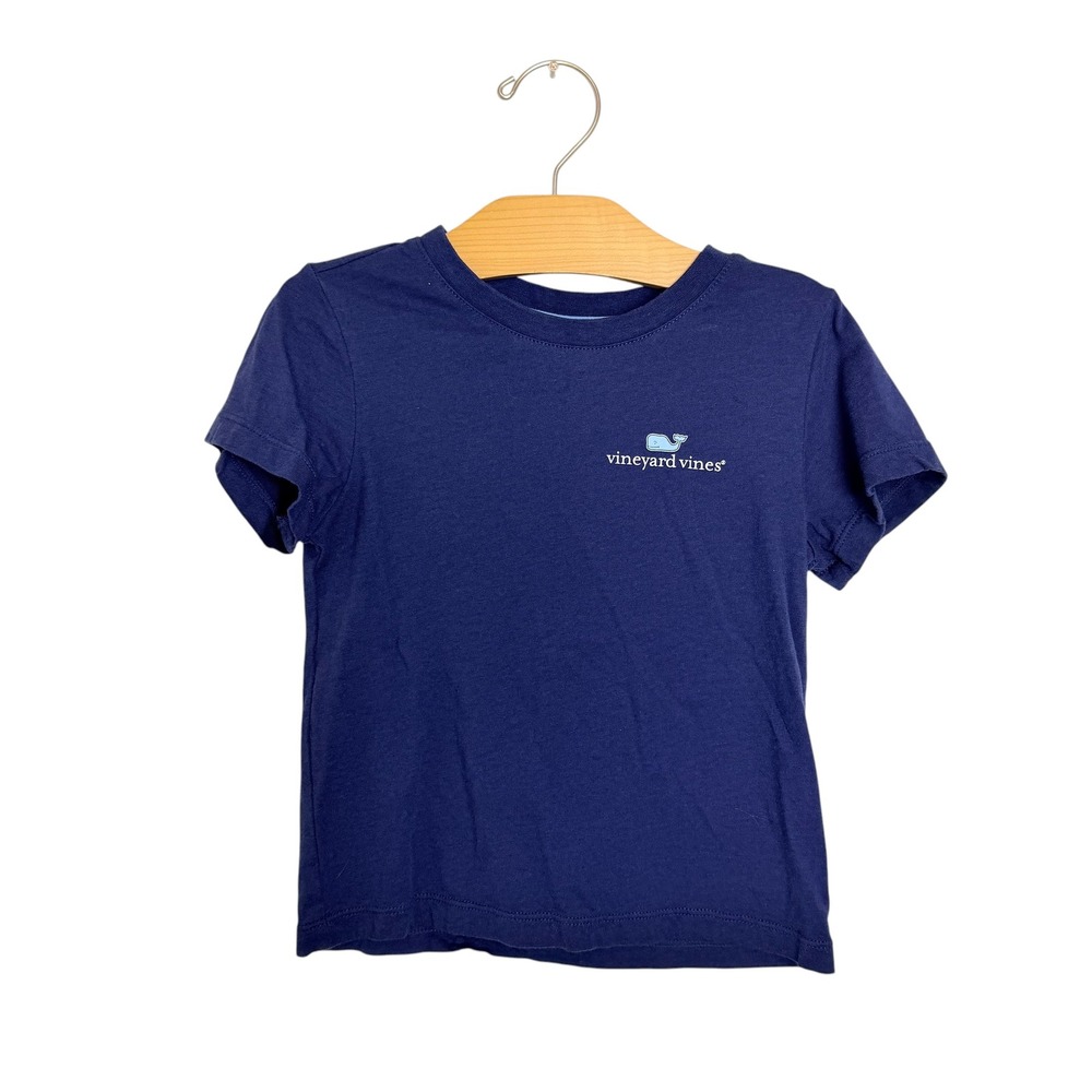 Vineyard Vines Boys Navy Blue Every Day Should Feel This Good Graphic Tee 5T